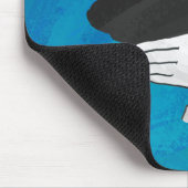 Schattenadler auf blau mousepad (Ecke)