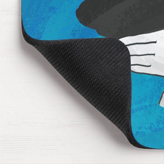 Schattenadler auf blau mousepad (Ecke)