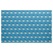 Schattenadler auf Blau Stoff (Fat Quarter (45,7 x 55,9 cm))