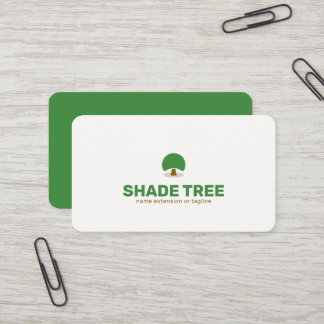 Schattenbaum-Logo-Design | Bearbeitbare Farbe | Visitenkarte
