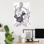 Schattenbaum Poster (Heimbüro)