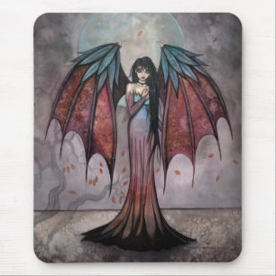 Schattenbäume Gothic Vampire Fantasy Feen Kunst Mousepad