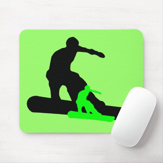 Schattenboarder Mousepad (Mit Mouse)