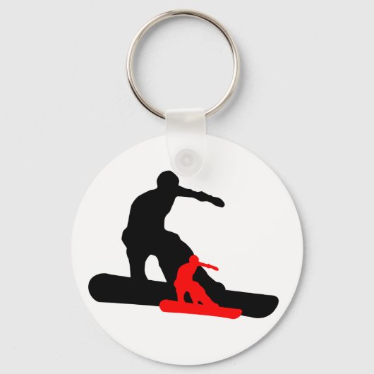 Schattenboarder. Schlüsselanhänger (Vorderseite)