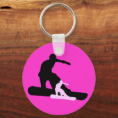 Schattenboarder. Schlüsselanhänger (Vorderseite)