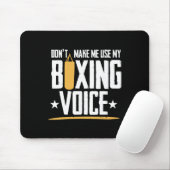 Schattenboxen Boxhandschuhe Kickboxen G Boxer F Mousepad (Mit Mouse)