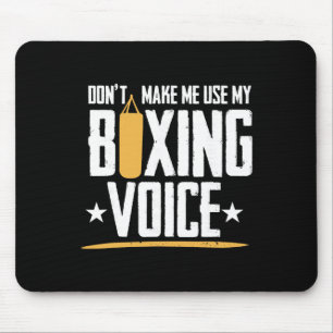 Schattenboxen Boxhandschuhe Kickboxen G Boxer F Mousepad
