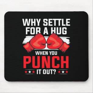 Schattenboxen Boxhandschuhe Kickboxen G Boxer F Mousepad