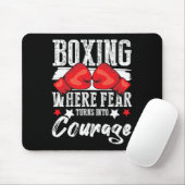Schattenboxen Boxhandschuhe Kickboxen G Boxer F Mousepad (Mit Mouse)