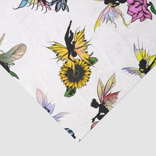 Schattenfarmen Seidenpapier (Detail)