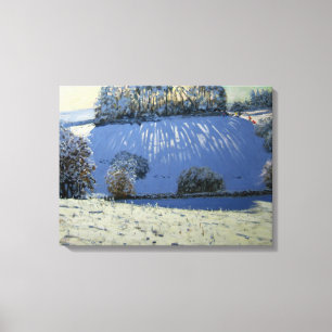 Schattenfeld bei Youlgrave Derbyshire Leinwanddruck