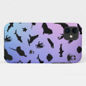Schattenfisch Meereskrabbe Gradient Galaxie Case-Mate iPhone Hülle (Rückseite (Horizontal))