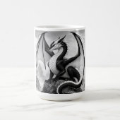 Schattenflammendrache Kaffeetasse (Mittel)