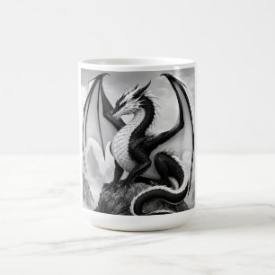 Schattenflammendrache Kaffeetasse