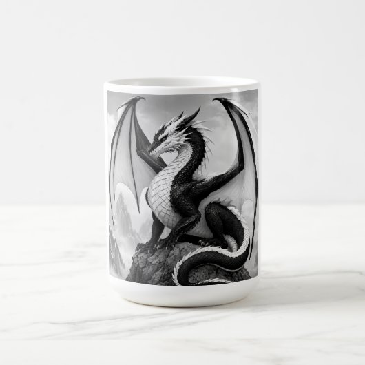 Schattenflammendrache Kaffeetasse (Mittel)