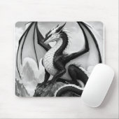 Schattenflammendrache Mousepad (Mit Mouse)