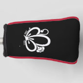 Schattenförmige Schmetterlingsblüte Golf Head C Headcover (Vorderseite)