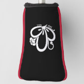 Schattenförmige Schmetterlingsblüte Golf Head C Headcover (Rotieren 90)