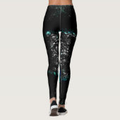 Schattengeometrie Leggings (Rückseite)