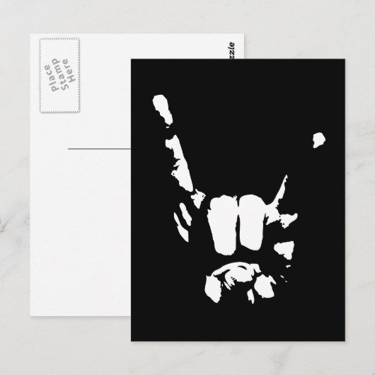 Schattengestein Postkarte (Vorne/Hinten)