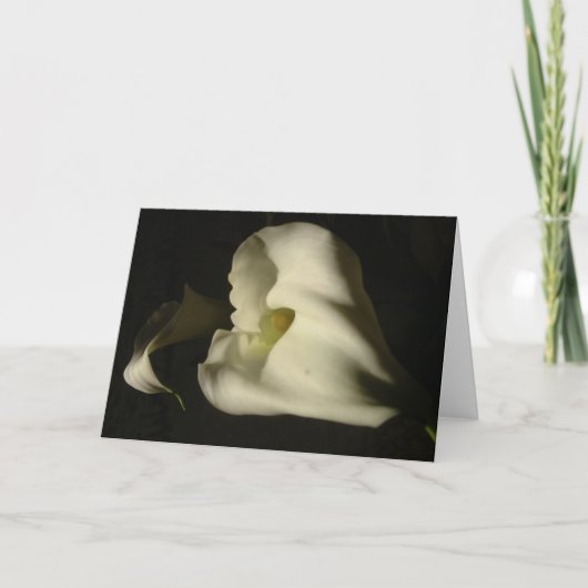 Schattenhafte Callas Karte (Vorderseite)