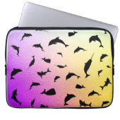 Schattenhai im Gefälle Laptopschutzhülle (Vorderseite)
