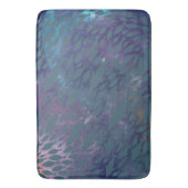 Schattenhai-Wal in Gradientengalaxie Badematte (Vorderseite Vertikal)