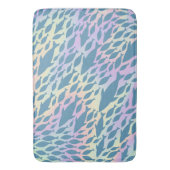 Schattenhai-Wal in Gradientengalaxie Badematte (Vorderseite Vertikal)