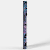 Schattenhai-Wal in Gradientengalaxie Case-Mate iPhone Hülle (Rückseite / Rechts)