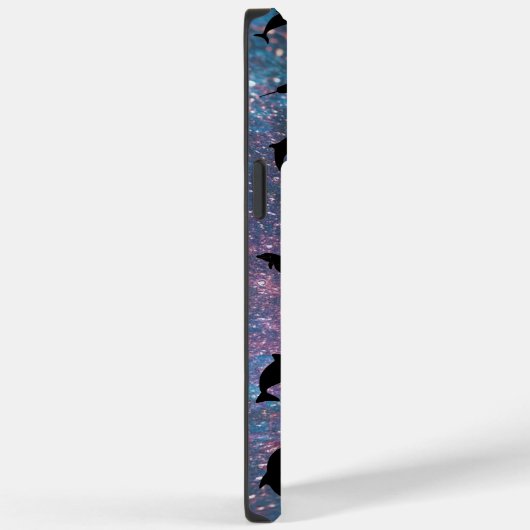 Schattenhai-Wal in Gradientengalaxie Case-Mate iPhone Hülle (Rückseite / Rechts)