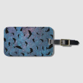 Schattenhai-Wal in Gradientengalaxie Gepäckanhänger (Vorderseite (Horizontal))