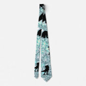 Schattenhai-Wal in Gradientengalaxie Krawatte (Rückseite)