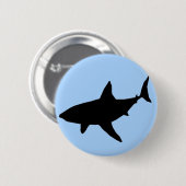 Schattenhaifischknopf Button (Vorne & Hinten)