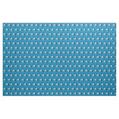 Schattenhund auf Blau Stoff (Yard (91,4 cm))