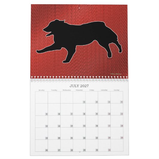 Schattenhunde Kalender (Jul 2027)