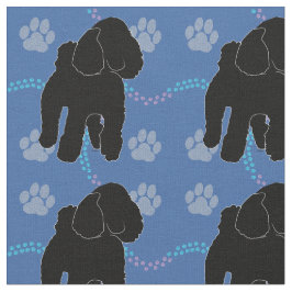 Schattenhunde - Poodle v3 Stoff