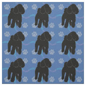 Schattenhunde - Poodle v3 Stoff (Muster)