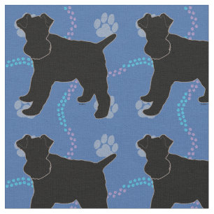 Schattenhunde - Wire Fox Terrier v2 Stoff