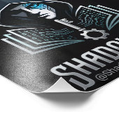 Schattenjunge Fotodruck (Ecke)