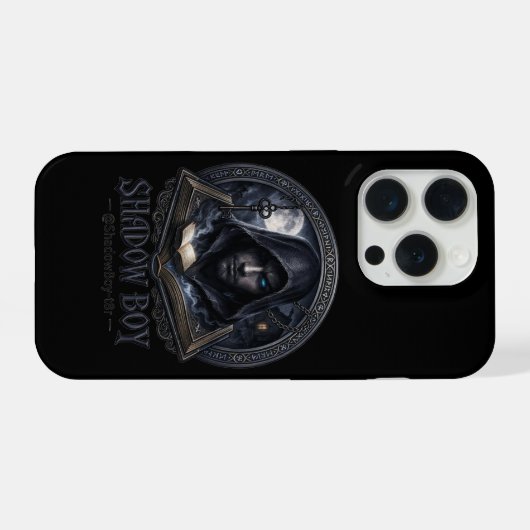 Schattenjunge iPhone Hülle (Rückseite (Horizontal))
