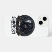 Schattenjunge  iPhone hülle (Rückseite (Horizontal))