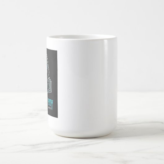 Schattenjunge Kaffeetasse (Mittel)