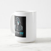 Schattenjunge Kaffeetasse (Vorderseite Links)