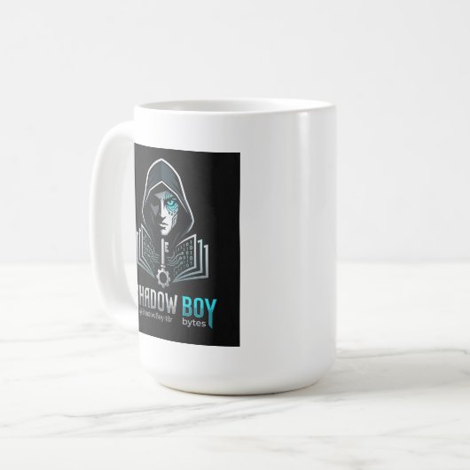 Schattenjunge Kaffeetasse (Vorderseite Links)