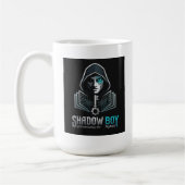 Schattenjunge Kaffeetasse (Links)