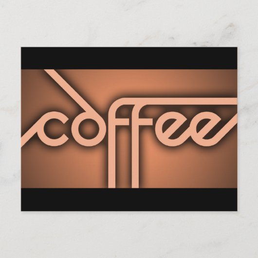 SchattenKAFFEE Postkarte (Vorderseite)