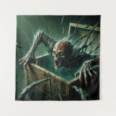 Schattenkasten des Horrors Wandteppich (Vorderseite)