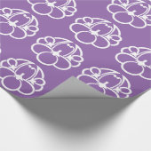 Schattenkleid im weiblichen Stil (h) Geschenkpapier (Ecke)