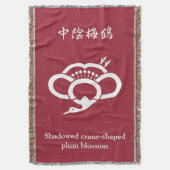 Schattenkranförmige Pflaumenblüte Decke (Vorderseite Vertikal)