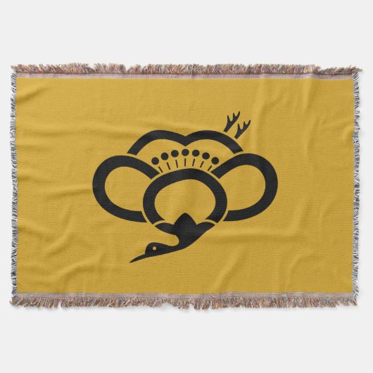 Schattenkranförmige Pflaumenblüte Decke (Vorderseite)